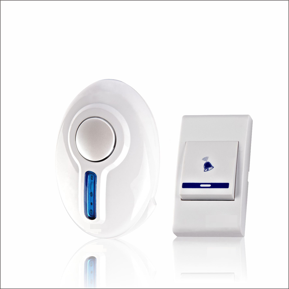 Wireless Flashing LED Doorbell Chime 36 Songs Bell Home Security Remote