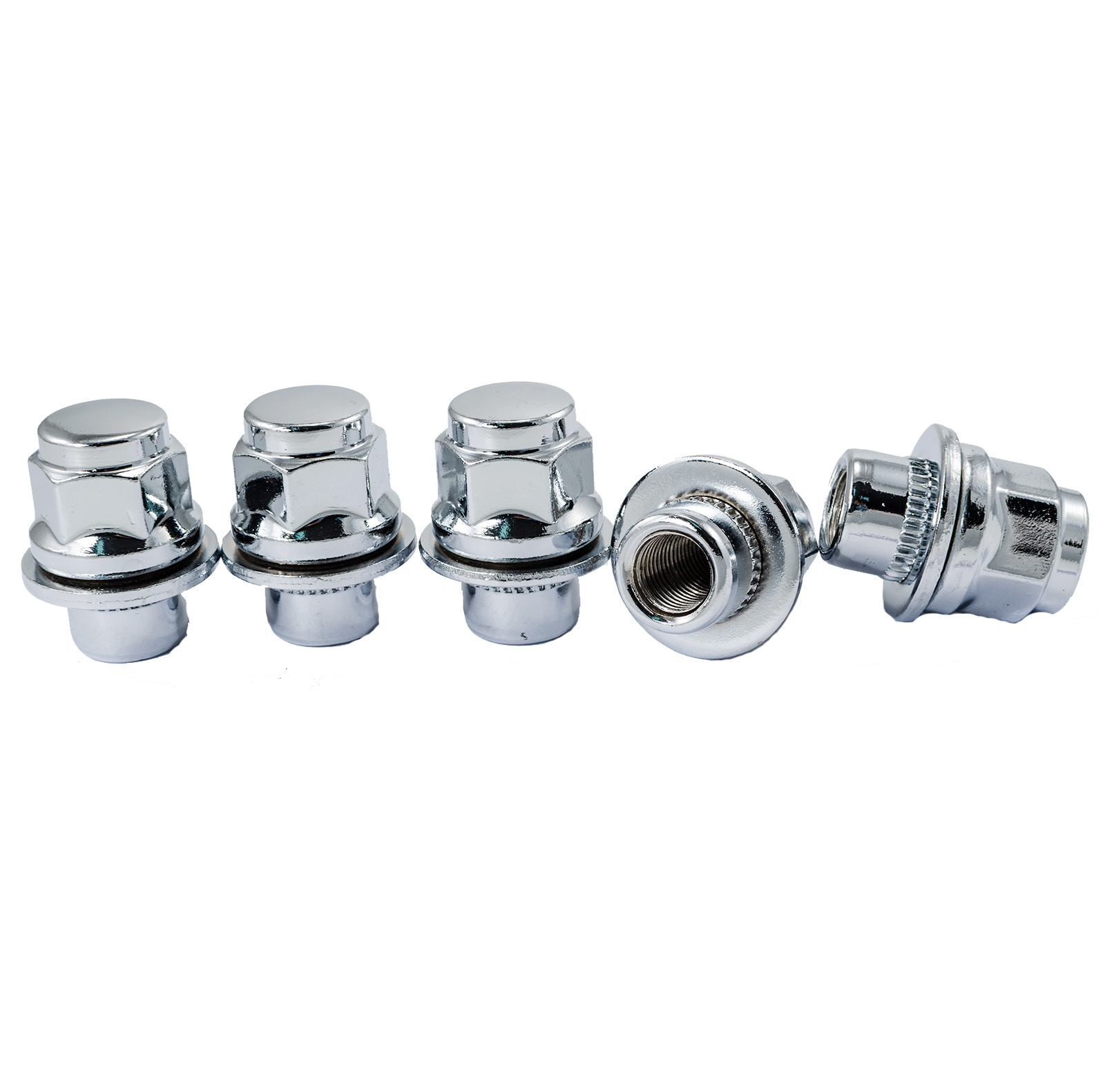 24) Chrome 12x1.5 Wheel Lug Nuts Mag Seat Washer for Lexus Scion Toyota Camry 24) Chrome 12x1.5 Wheel Lug Nuts Mag Seat Washer for Lexus Scion Toyota Camry
