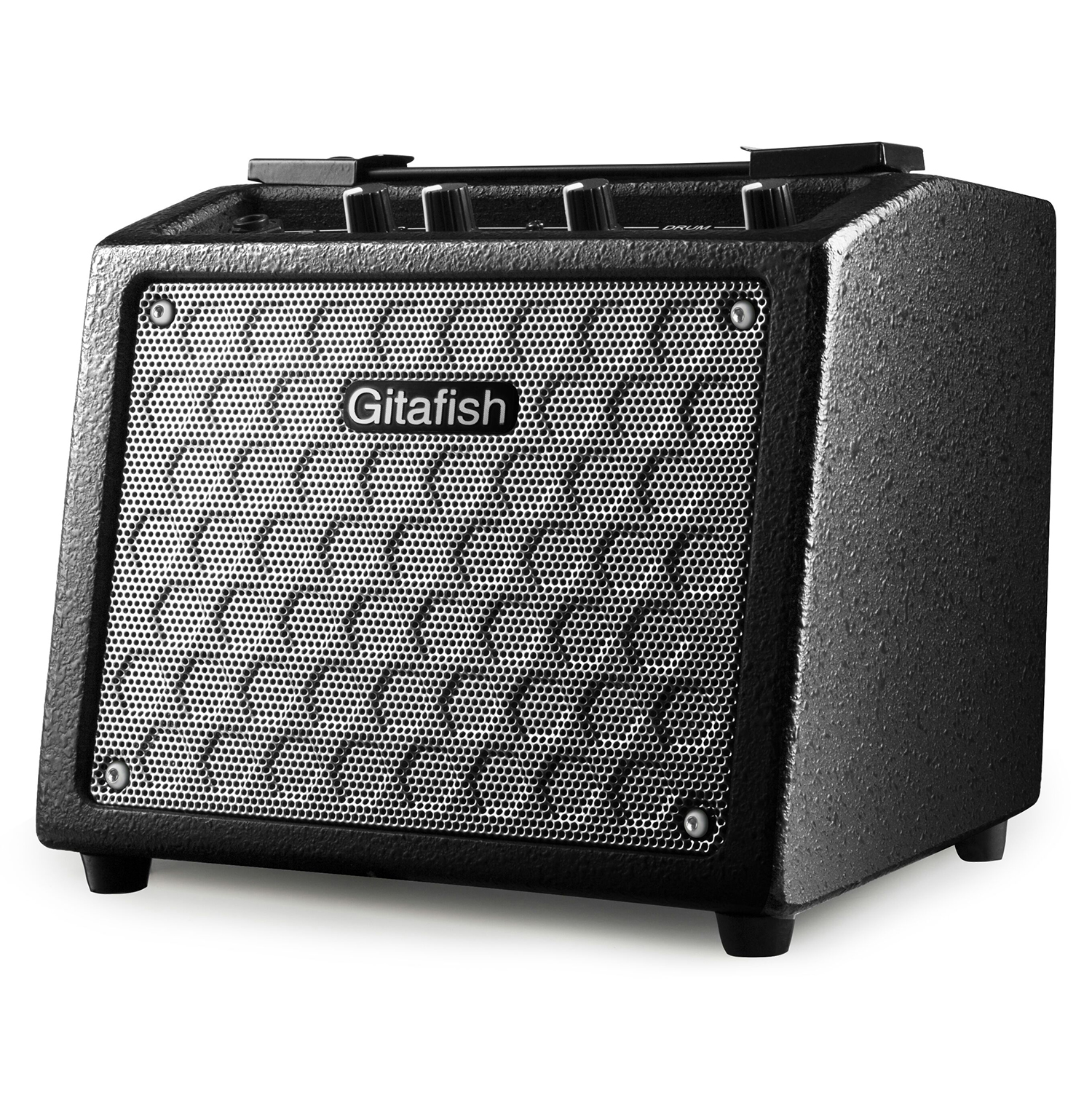 Electric Guitar Amp Mini Portable Guitar Amplifier Speaker Rechargeable