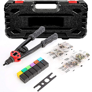 Rivet Gun Kit Rivnut Thread Setting Tool Nut Setter NutSert Metric SAE Riveting | UK