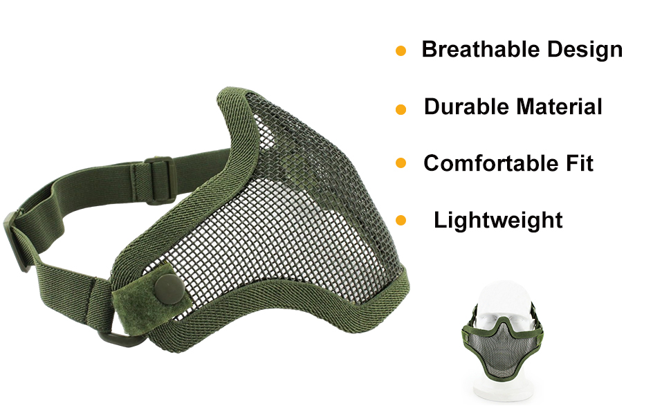 Tactical FAST Helmet With Goggles & Face Mask For Airsoft And Paintball - SWAT Style Protection In Black