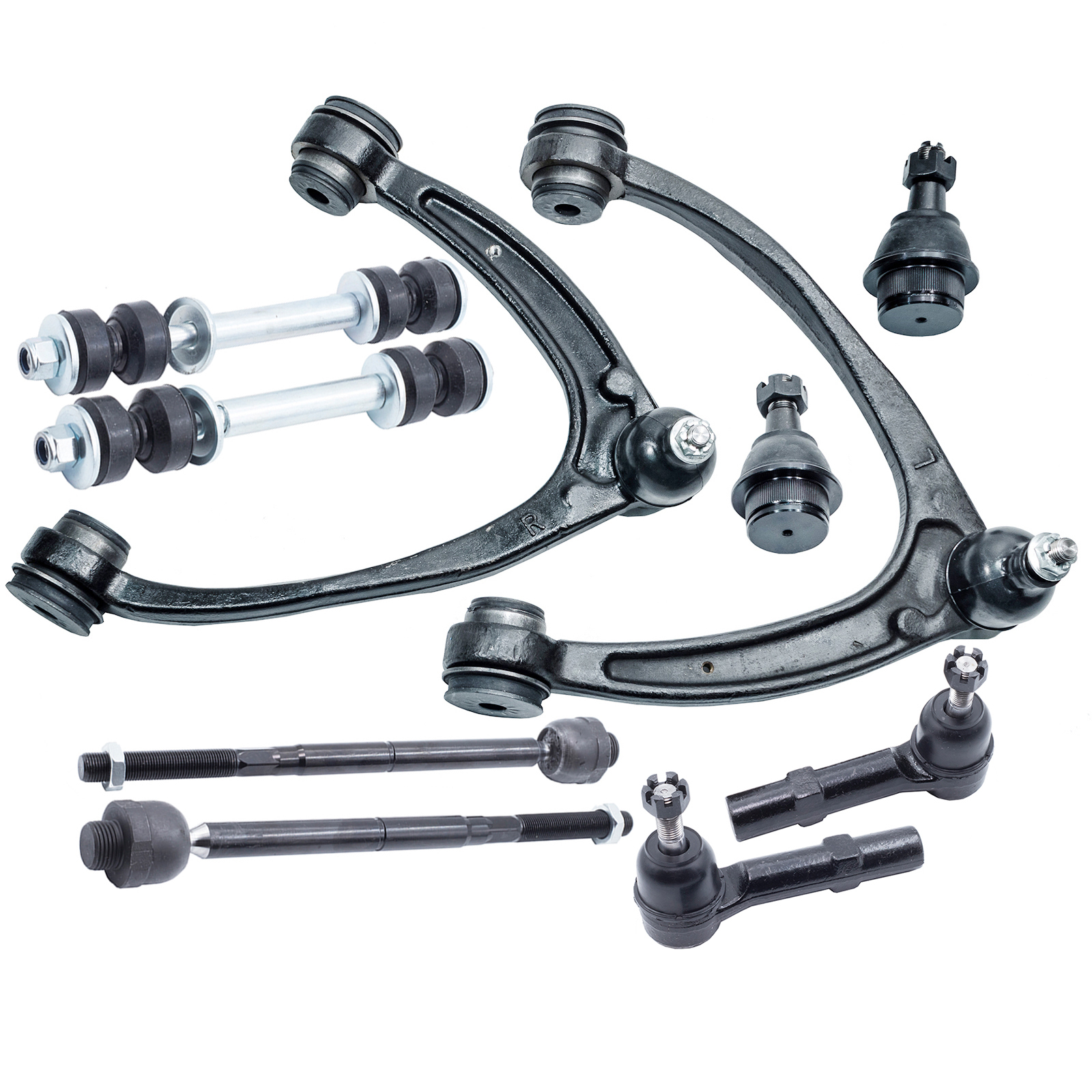 Kit De 12 Piezas De Brazos De Control Y Barras Estabilizadoras Para 1066848